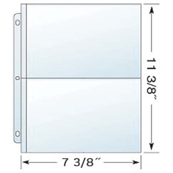 Ultra-PRO� 3 Ring BINDER PAGES - Tw